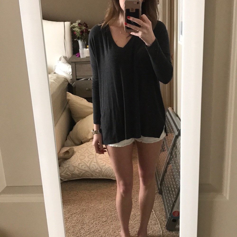 Vince Grey T Shirt